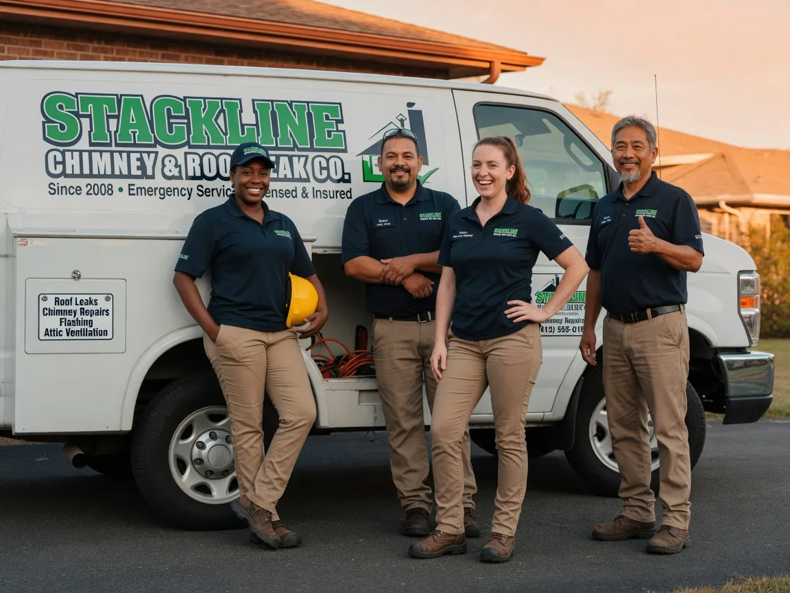 Chimney flashing repair company in Spring Valley, OH